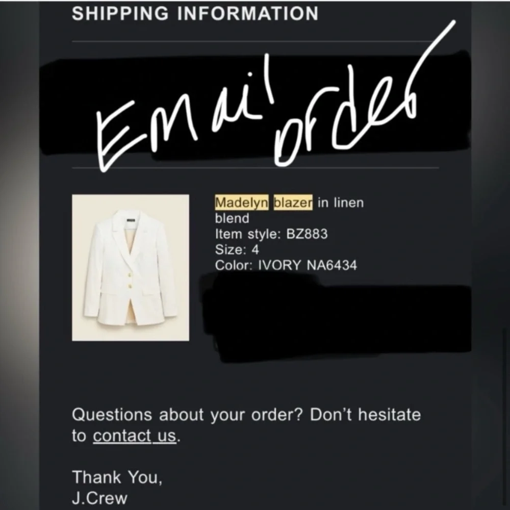 J. Crew - 2024 Madelyn Blazer in Linen Blend - Color Ivory Size 4 - BZ883 - NWT - Picture 5 of 11